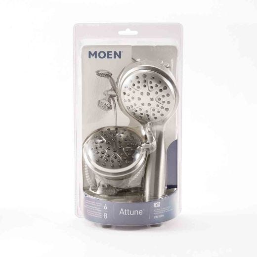 Douchette combo Attune inox résistant aux taches