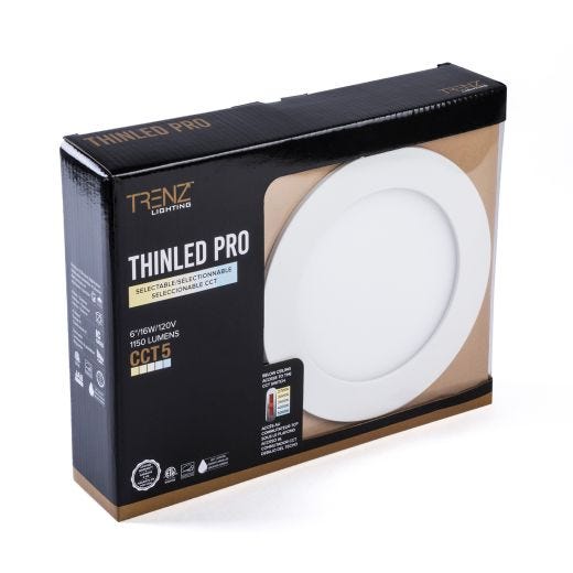 6" CCT ThinLED White
