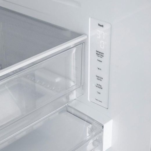 33" French 3-Door Refrigerator 24.5 CuFt