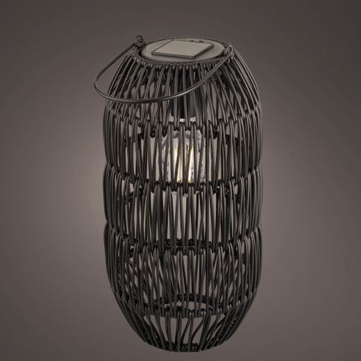 Lanterne Poly Rotin 9,5"