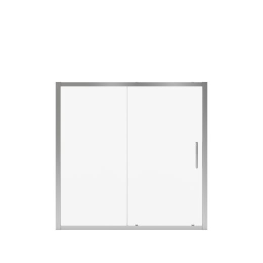 Connect 55-1/2"-57"x57" 6mm Sliding Tub Door Chrome