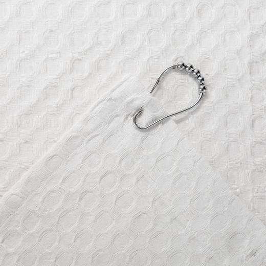 Rideau de Douche Coton Gaufre 71"x71"