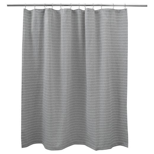 70"x72" Diamant Cream Fabric Shower Curtain