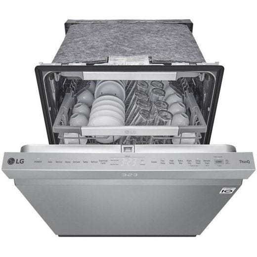 LG 24" Built-In Dishwasher Stainless Steel Tub & Third Rack