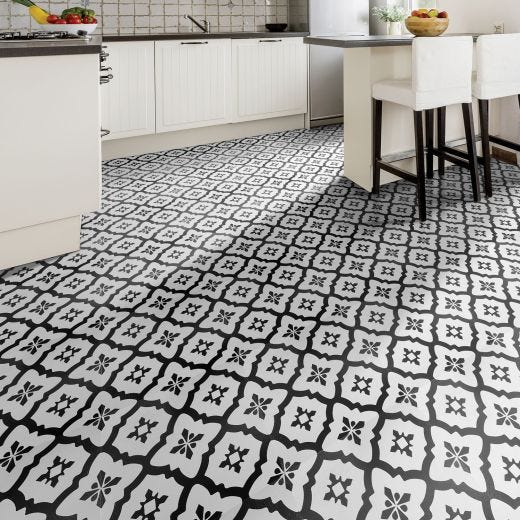12" x 12" Fractal Peel and Stick Floor Tile 30 PC/30 SF/Bx