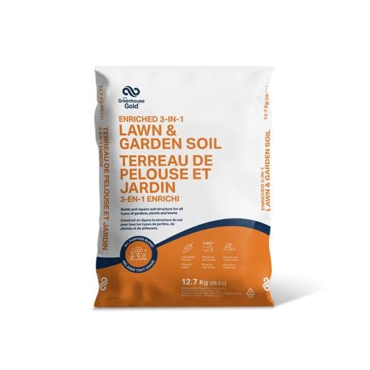 Enriched 3-in-1 Lawn & Garden Soil