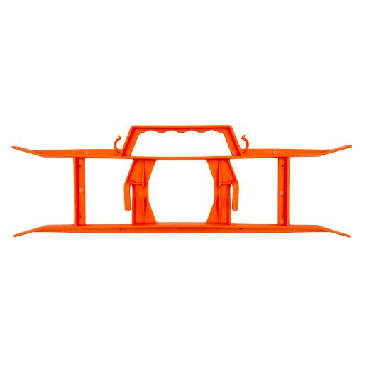 H-Frame Extension Cord Wrap with Handles Orange