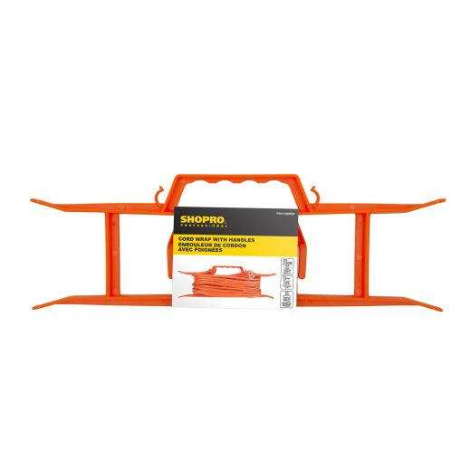 H-Frame Extension Cord Wrap with Handles Orange