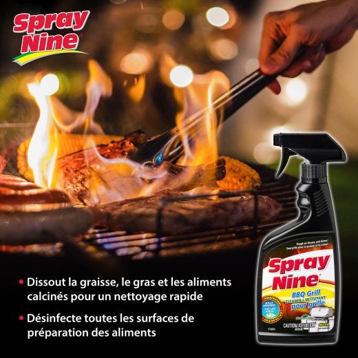 Spray Nine BBQ Grill Cleaner 650mL