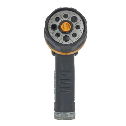 XT Heavy Duty 8-Pattern Thumb-Control Metal Nozzle