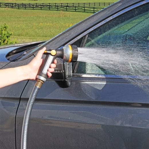XT Heavy Duty 8-Pattern Thumb-Control Metal Nozzle