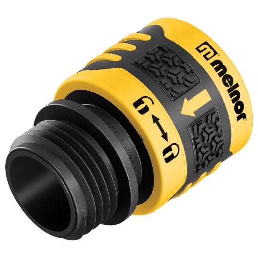 Connecteur de robinet avec verrou
