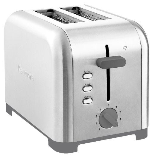 Grille-pain Kenmore 2 tranches inox