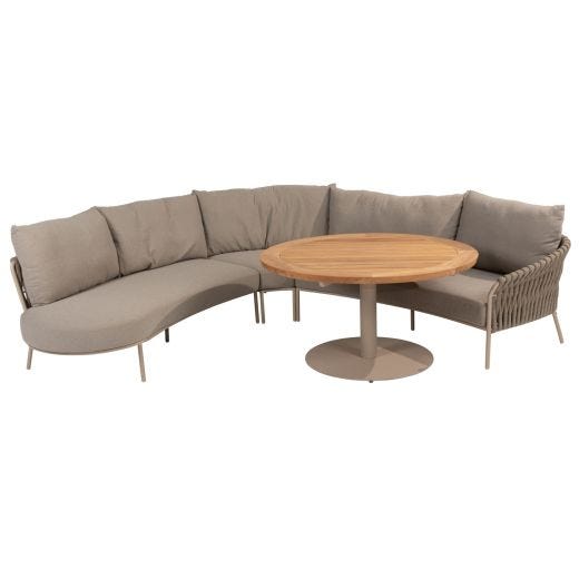 Comino Outdoor Sectional Dining Set 2-Piece