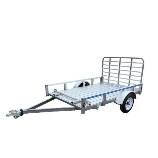 Remorque utilitaire 5' x 8' à côtés en galvalume