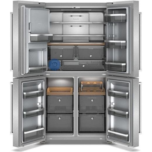 KitchenAid 36" Side by Side Refrigerator 19.4 CuFt