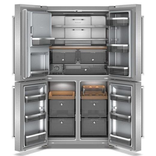 KitchenAid 36" Side by Side Refrigerator 19.4 CuFt