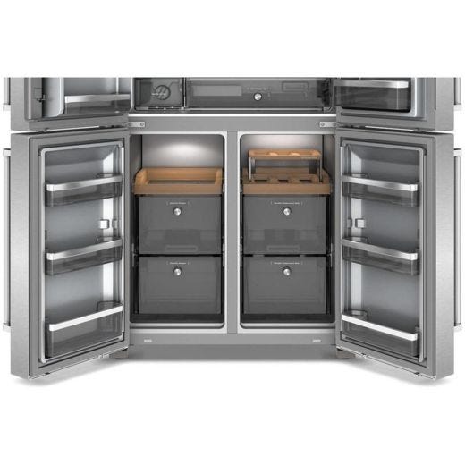 KitchenAid 36" Side by Side Refrigerator 19.4 CuFt