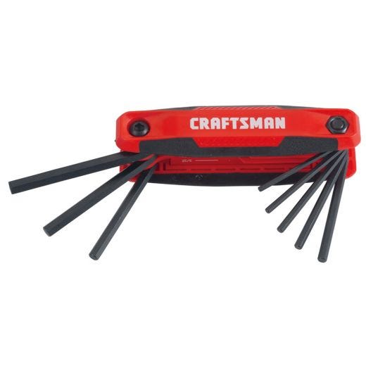 Craftsman 9-Key SAE Folding Hex Key Set