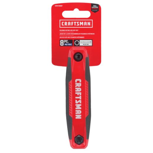 Craftsman 8-Key Metric Folding Hex Key Set