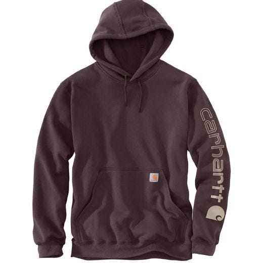 Loose Fit Midweight Graphic Sleeve Sweatshirt