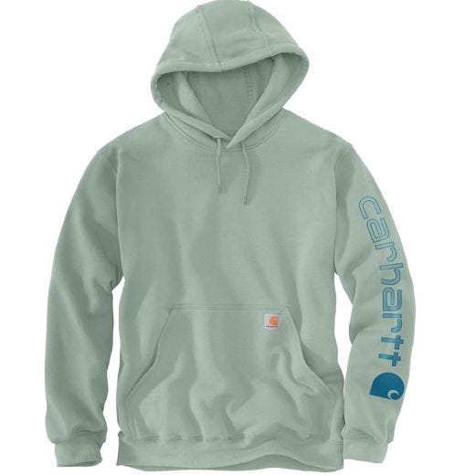 Loose Fit Midweight Graphic Sleeve Sweatshirt