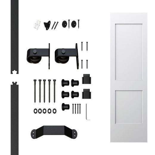 32" x 84" 1-Panel Primed Barn Door Kit