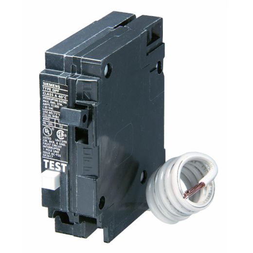 1-Pole 120V AC GFCI Circuit Breaker-15A Rated