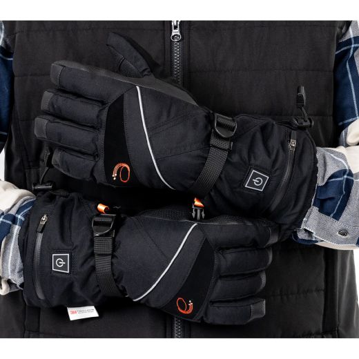 Solid Heated Gloves-S/M