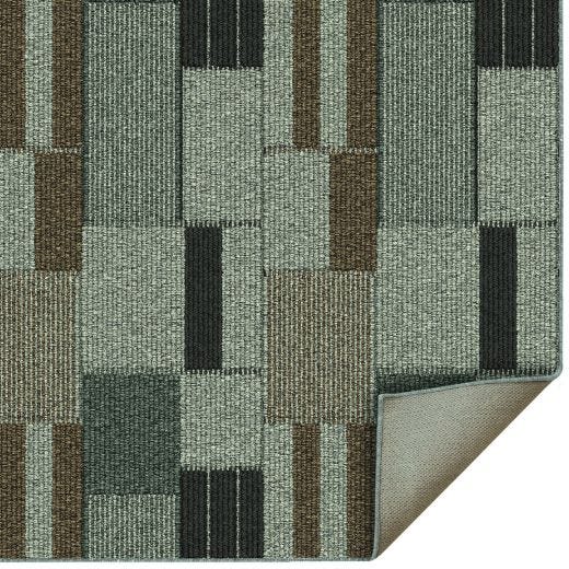 2' x 5' Bricks Coquille Grise Decorative Mat