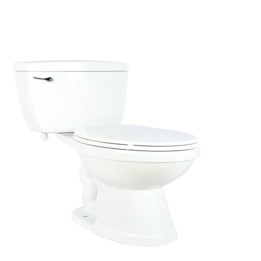 2 Piece 1.6 GPF Single Flush Elongated Front