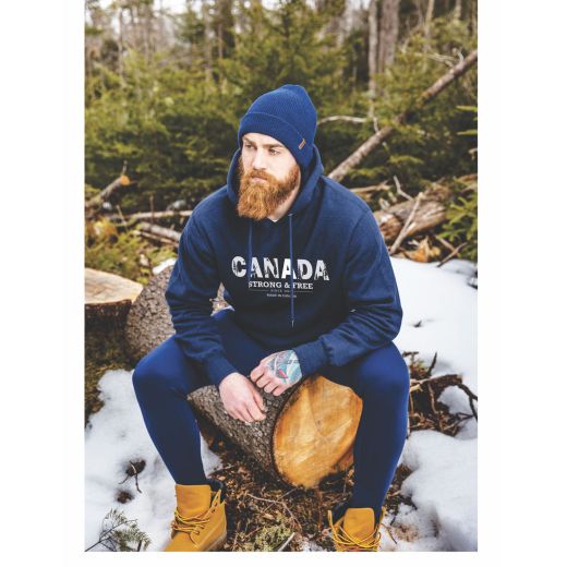Oxford Navy Fleece Hoody