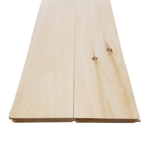 1 x 6 x 8 Pine V-joint/Flatback Board