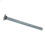 1/4" x 1" Zinc Plated Carriage Bolt