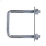 5/16-18 x 5" Zinc Plated Square U-Bolt