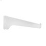 10" White 16 Gauge Cold Rolled & Spring Steel Shelf Bracket