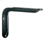 Silhouette 8" x 1.62" x 12" Black Steel Shelf Bracket