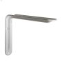 Silhouette 8" x 1.62" x 12" White Steel Shelf Bracket