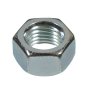 #10-24 Zinc Plated Standard (SAE) Hex Nut 60/Pack