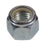M8 x 1.25 Zinc Plated Stop Lock Nut