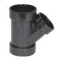 2" x 2" x 1 1/2" ABS 45 deg en Y