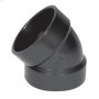 3" ABS coude 45 DEG