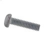 #8-32 x 1-1/2" Vis de machine à tête ronde en zinc,6/pqt