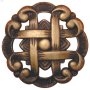 1-1\/2\" Antique Brass Cavalier Door Knob
