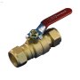 Aqua-dynamic\u00ae 3\/4\" Forged Brass Full Port Ball Valve