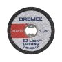 EZ-Lock\u2122 1-1\/2\" 0.045\" Medium Red Cut-Off Wheel-5\/Pack