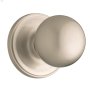 2-1\/8\" Single Dummy Satin Nickel Huntington Door Ball Knob