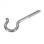 4-1\/8\" Zinc Plated Ceiling Round Screw Hook