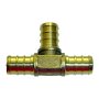 1\/2\" Barb Brass PEX Tee