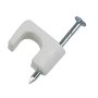 1\/4\" Polyethylene Low Voltage Coaxial Cable Staple